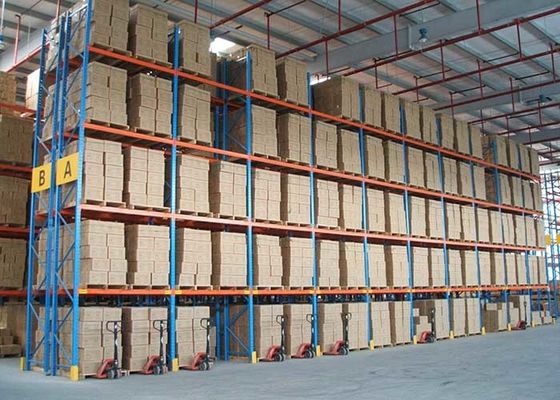 Jakość  Steel Warehouse Storage Shelving Units / Heavy Duty Pallet Racks Manufacturers fabryka