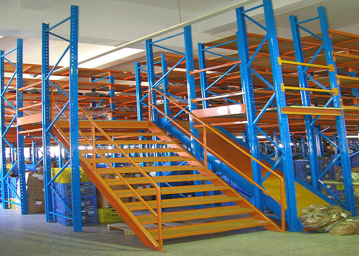 Wielopoziomowe magazyny przemysłowe Mezzanine Racking Floors for Large Area Warehouse