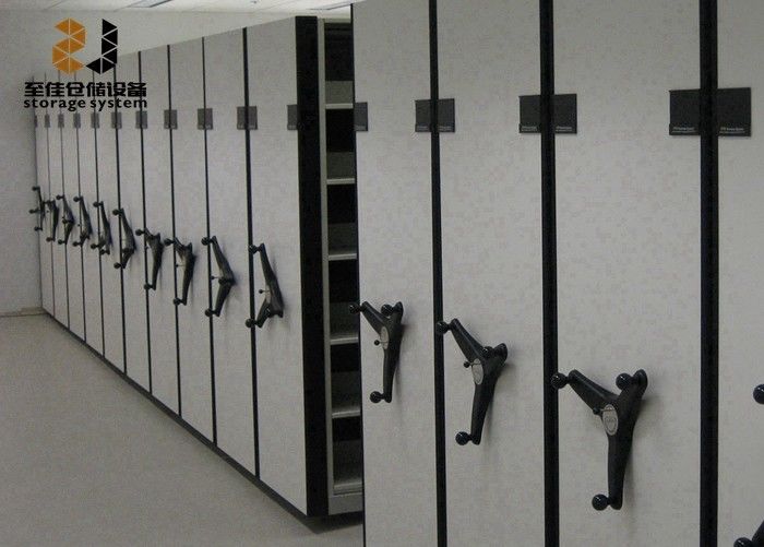 Wysoki poziom bezpieczeństwa System wypożyczalni z przemieszczanymi szafami plików