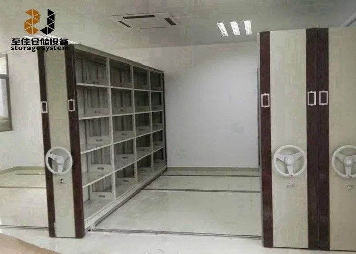 Systemy przechowywania plików z powłoką, systemy półki mobilnej biblioteki z zamkiem bezpieczeństwa