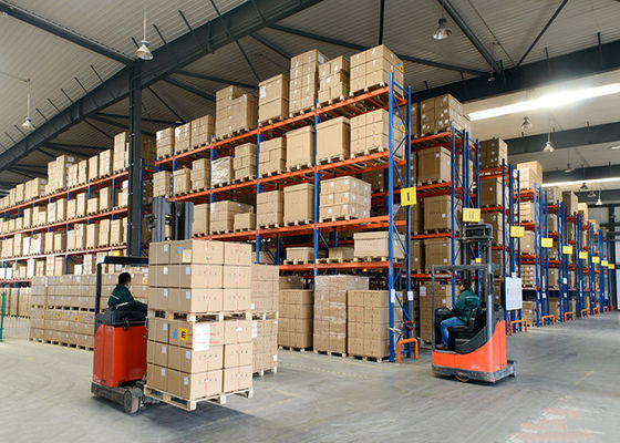 Metalowe systemy półek na palety ciężkie do rozwiązań magazynowych
