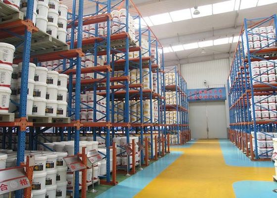 Metalowy napęd w półkach na palety Producenci 1500 kg/Palety System półki magazyn