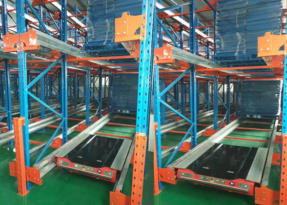 Składowanie magazynowe Shuttle Palet Racking Stalowe selektywne regały palet