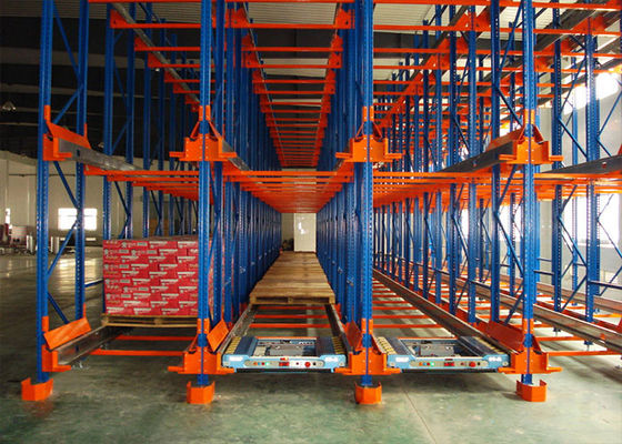 Składowanie magazynowe Shuttle Palet Racking Stalowe selektywne regały palet