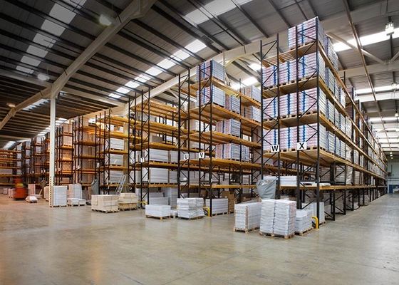 Metalowe systemy półek na palety ciężkie do rozwiązań magazynowych