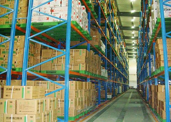 System magazynowania palet dla ciężkich urządzeń stalowych