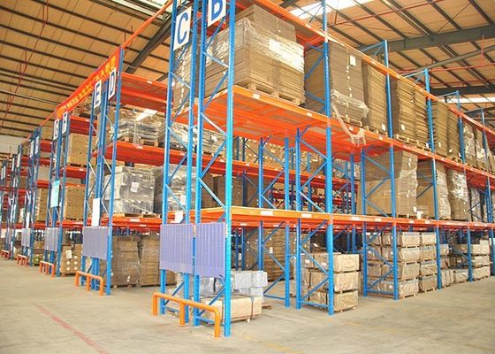 1500 kg/palety Stalowe regały magazynowe przemysłowe Stożkowe regały magazynowe ciężkie Palety magazynowe