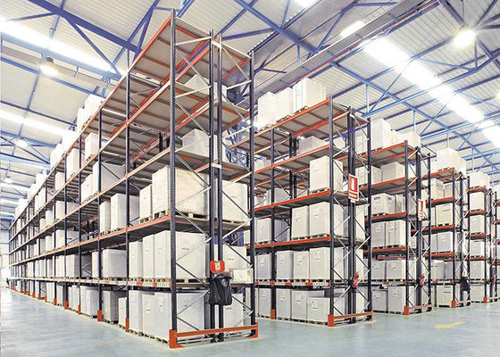 Jednostki układu półek do przechowywania palet metalowych 3000 kg na poziom