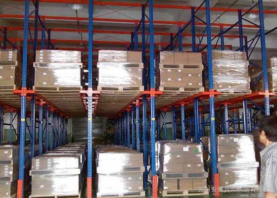 Metalowy napęd w półkach na palety Producenci 1500 kg/Palety System półki magazyn
