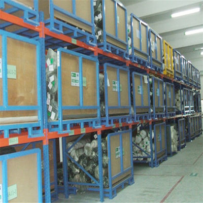Q235 Klatki pallowe do układania w stosy Przemysł Pojemniki magazynowe z siecią metalową