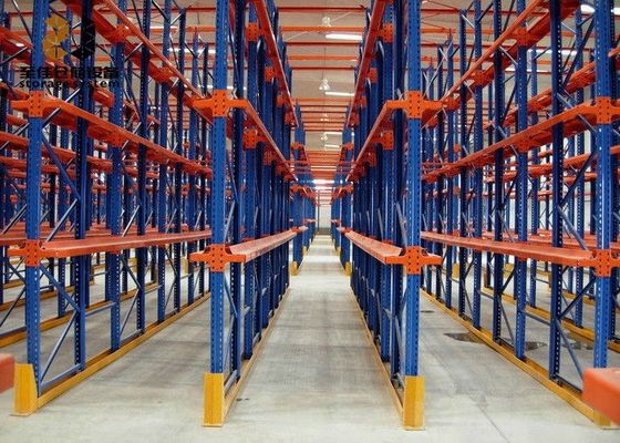 Łatwo zmontować napęd w półkach na palety 500-4000 kg/paletę