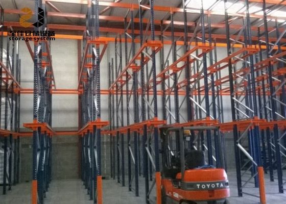 500-4000 kg/pallet Wprowadzenie i przeprowadzenie przez regały