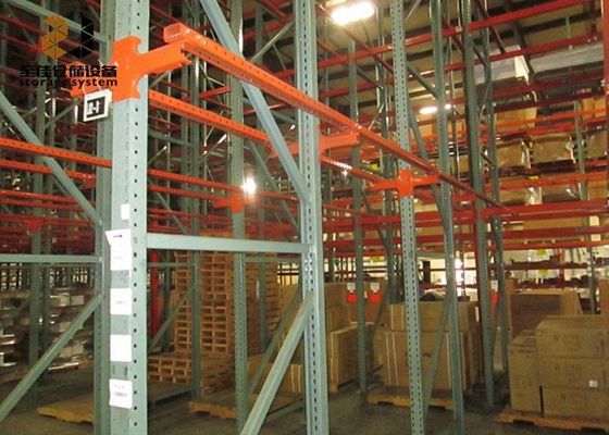 ODM System półki z półkami ciężkich magazynów / System półki o wysokiej gęstości