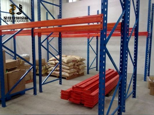 Zgromadzenie / spawane metalowe półki magazynowe ciężkozasobowe Maksymalnie 4500 kg na poziom