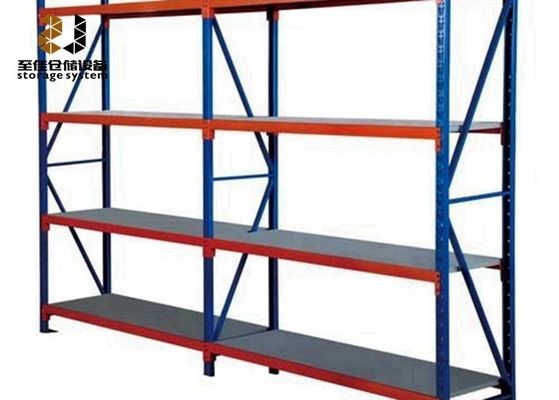 100 kg-200 kg/warstwo Lekkie metalowe półki Łatwe w instalacji Metalowe regały magazynowe