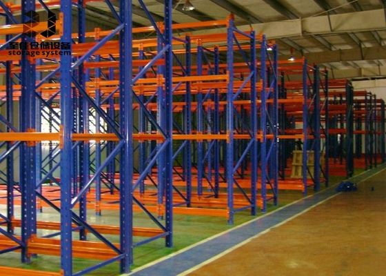 1000-4500 kg/paletę Twarde półki magazynowe wieloetapowe