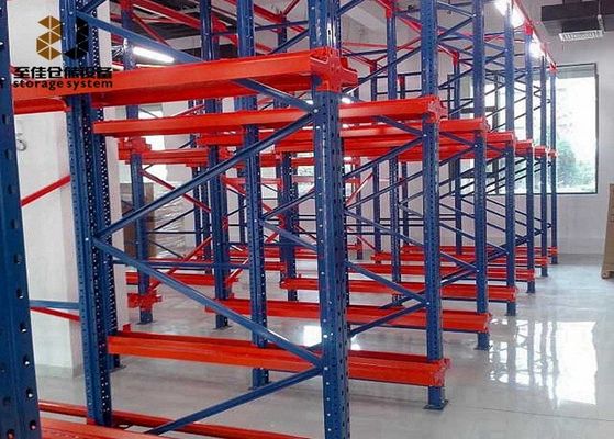 Metalowe półki magazynowe do ciężkich zadań, systemy półek magazynowych przemysłowych powlekane energią