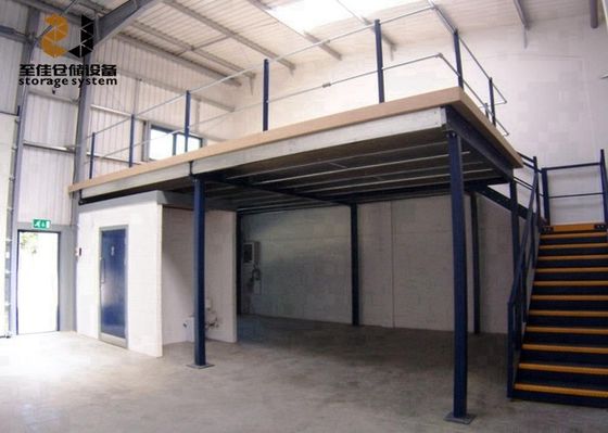 2 warstwy budynku Mezzanine podłogi ciężkiej konstrukcji stalowej Mezzanine Metalu