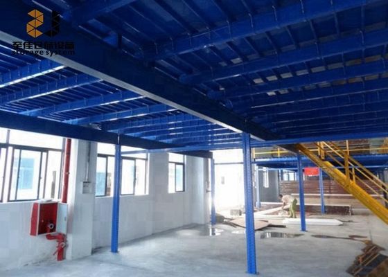 Stal Q235 / 245 Bezprzewodowe / Nietowane półki, magazyn Mezzanine Podłogi do budowy