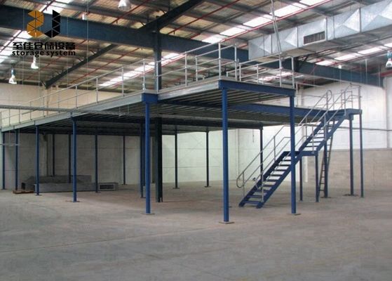2 warstwy Mezzanine Pallet Rack Storage Mezzanine podłogowe systemy