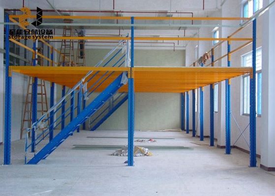 500 kg-1500 kg/m2 Metalowe systemy mezzanine, System magazynowy podłogowy mezzanine