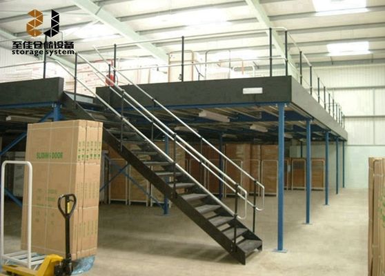 Zgalwanizowane podłogi magazynów mezaninowe 500 kg/m2-1500 kg/m2 do obróbki materiałów
