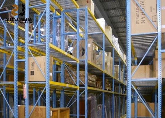 Stalowe półki do przechowywania średniej wydajności, walcowane na zimno