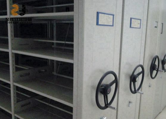 Stal z zimnego walcowania 6 warstw Przenoszące się szafki z plikami System półki powłoka powłoka Łatwo zmontować