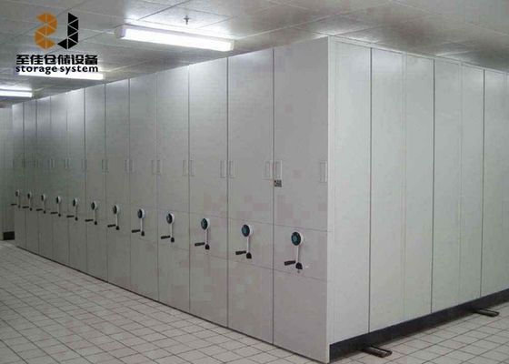 Systemy mobilnych półek powleczkowych z zamkiem bezpieczeństwa