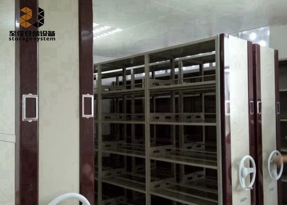 Systemy przechowywania plików z powłoką, systemy półki mobilnej biblioteki z zamkiem bezpieczeństwa