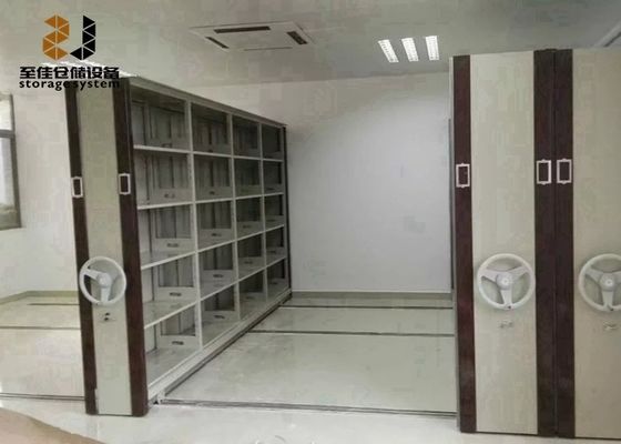 Systemy przechowywania plików z powłoką, systemy półki mobilnej biblioteki z zamkiem bezpieczeństwa