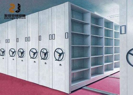 Wyrzuć systemy mobilnych półek do biblioteki / szkoły / biura / banku