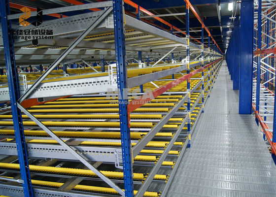 Wytrzymałe półki magazynowe ze stali przemysłowej Q235 Maksymalna długość 1500 kg